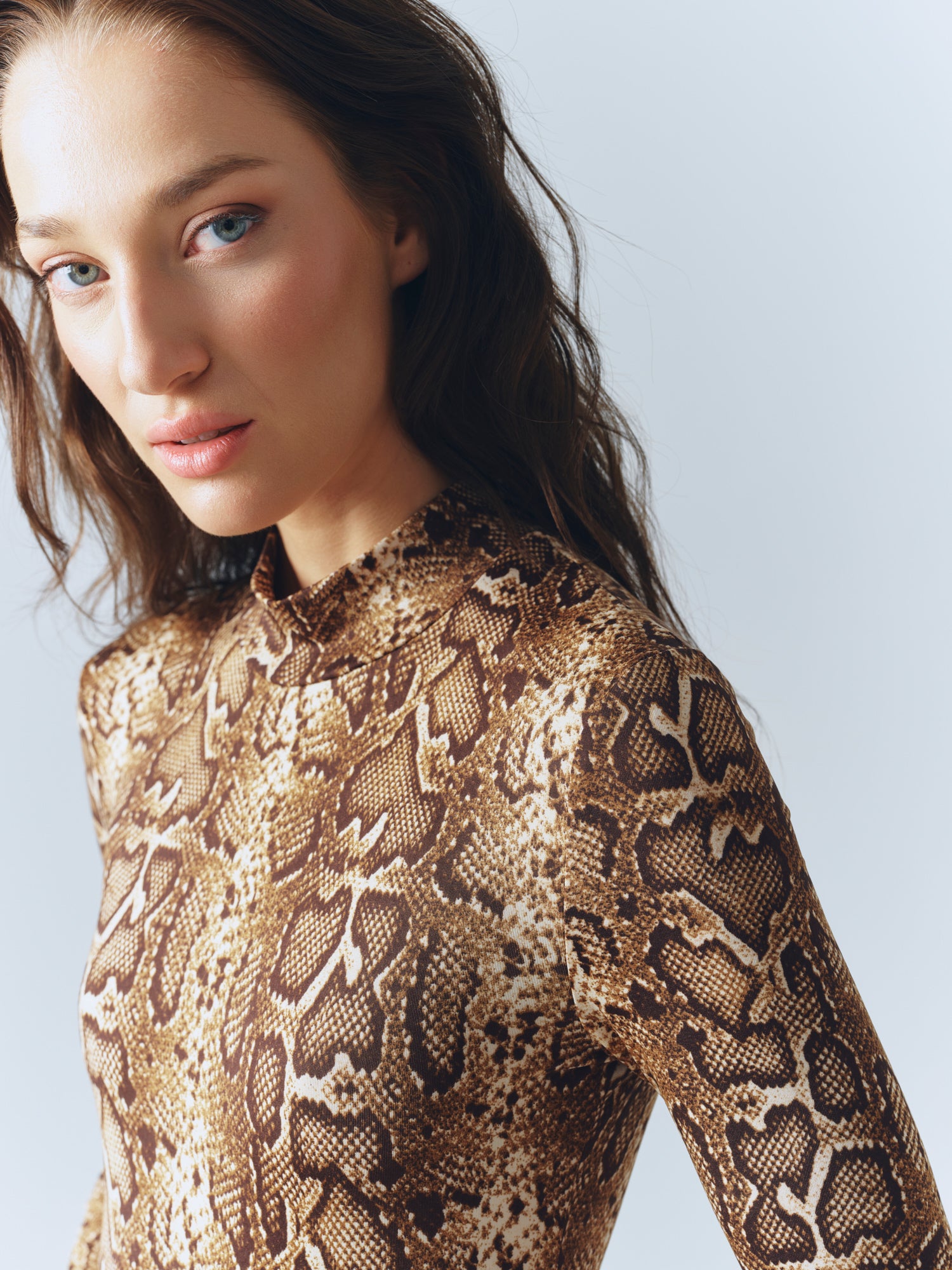 nike yellow snake print bodysuit